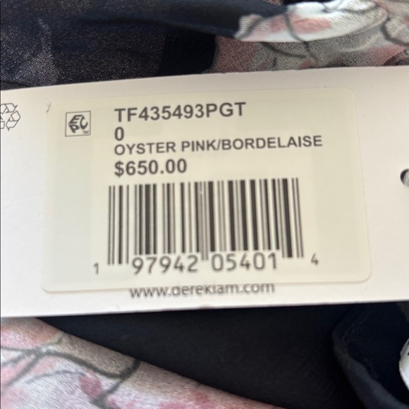 DEREK LAM 10 CROSBY Jolie Floral Dress - NWT - Sz 0 - MSRP $650 - Picture 2 of 4